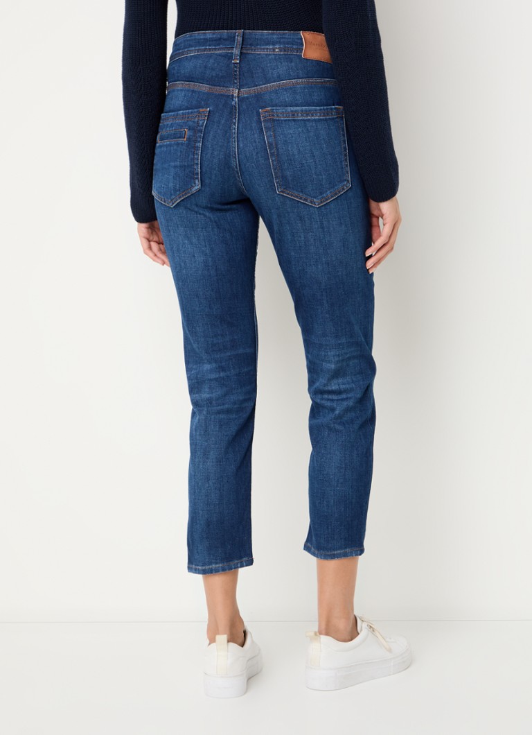 Jean Marc O'Polo taille mi-haute, coupe slim et court, extensible