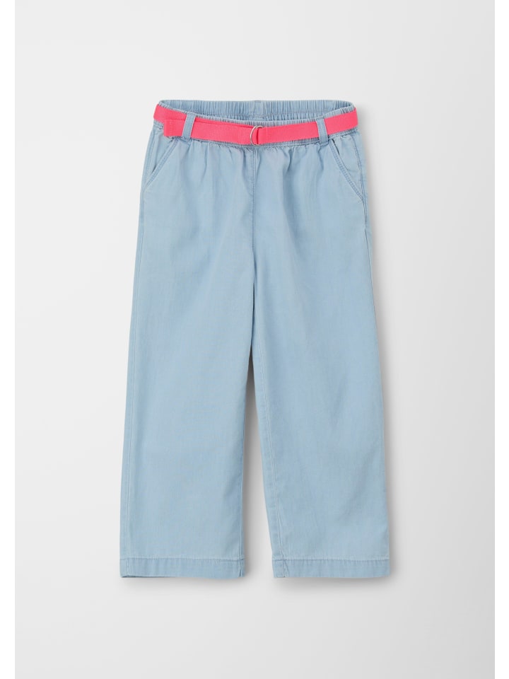 s.Oliver Jeans-Hose 7/8 in Blau günstig kaufen