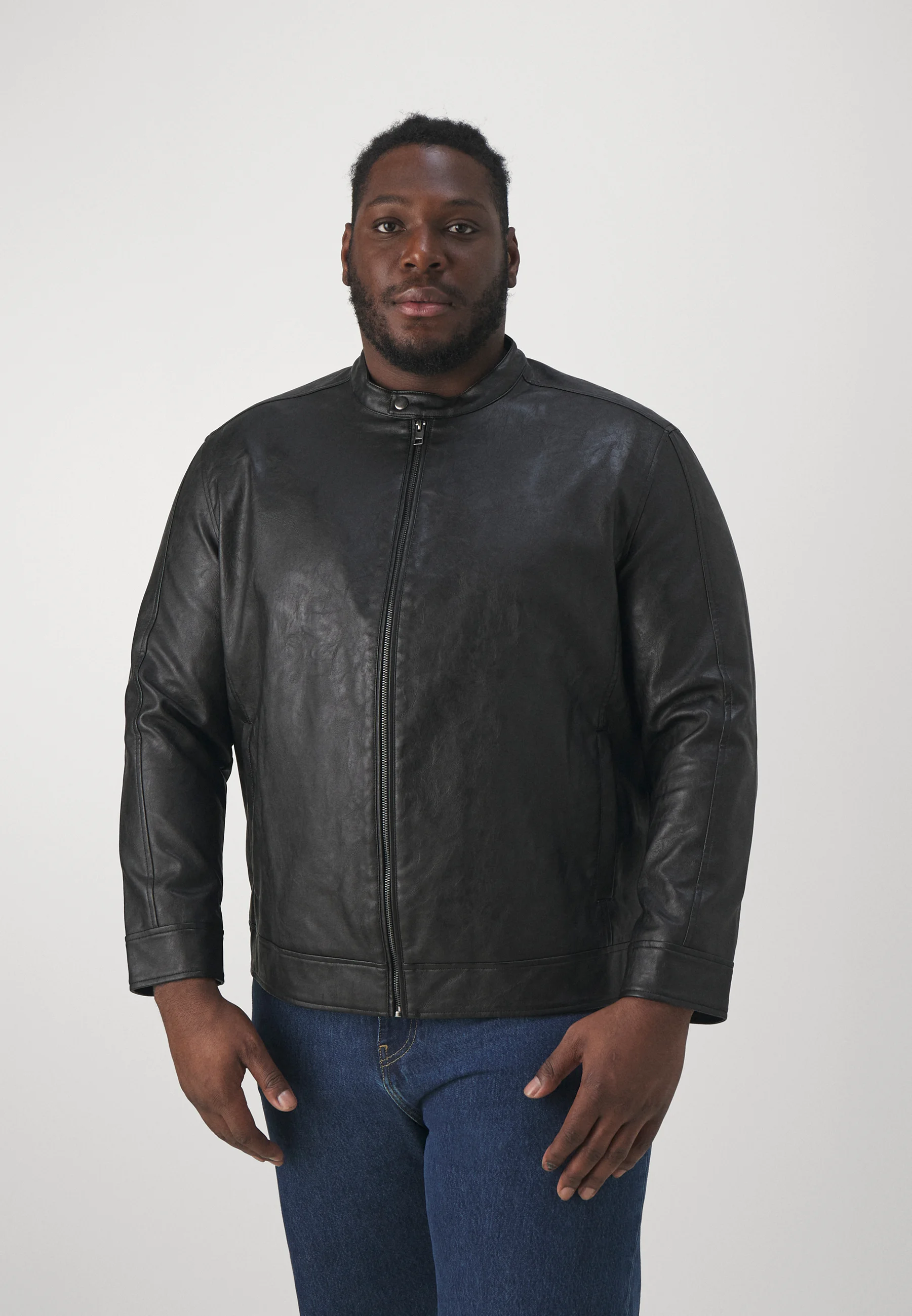 Jack & Jones JJCALI JACKET - Chaqueta de piel sintética