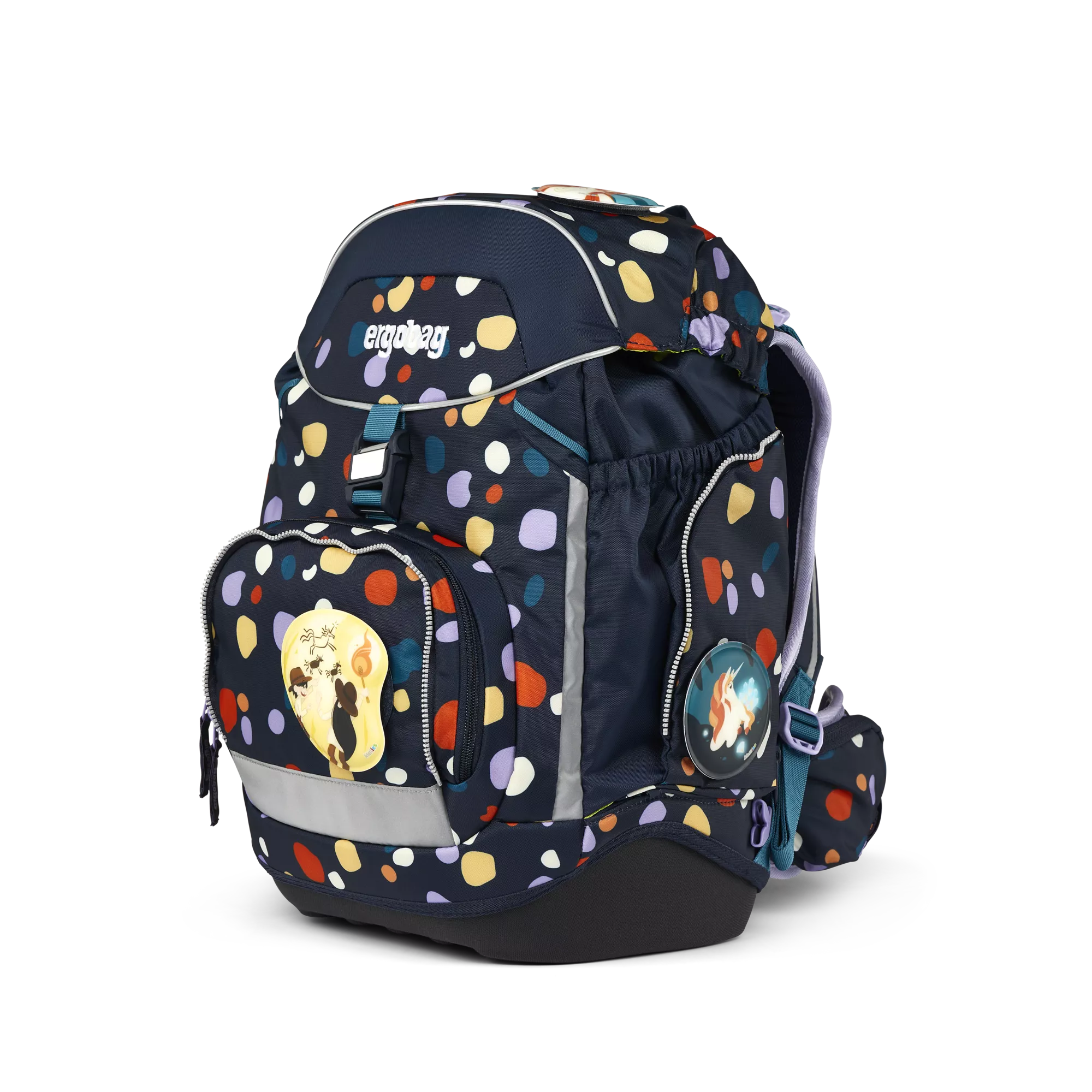 ergobag Schulrucksack-Set Bärnsteinhöhle