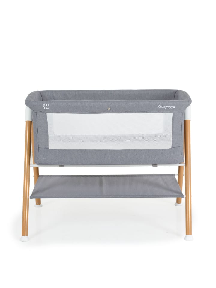 Moni Beistellbett Kalinihta Matratze in grau günstig kaufen onesize