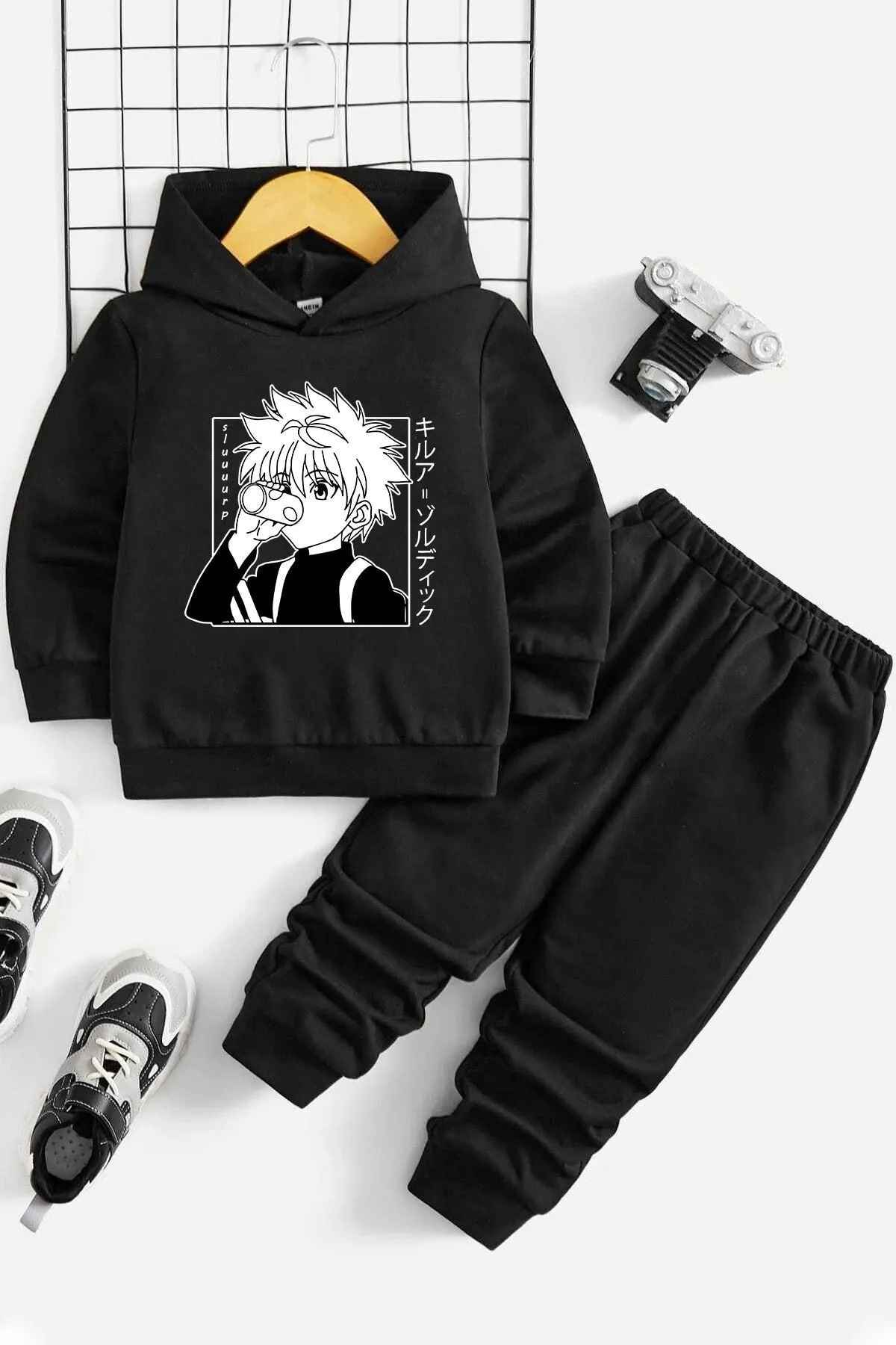uyguntarz  Killua Zoldyck-Trainingsanzug-Set für Kinder