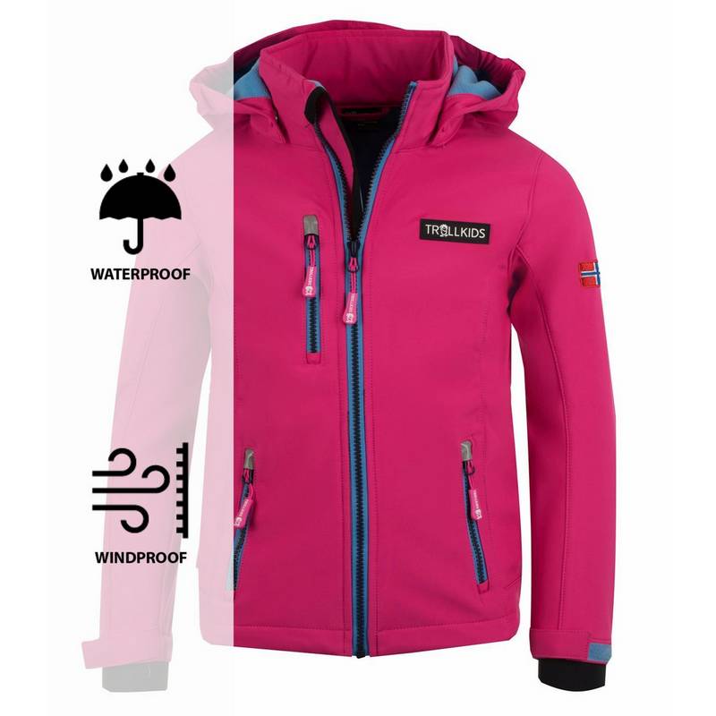 Trollkids Preikestolen Softshelljacke Mädchen