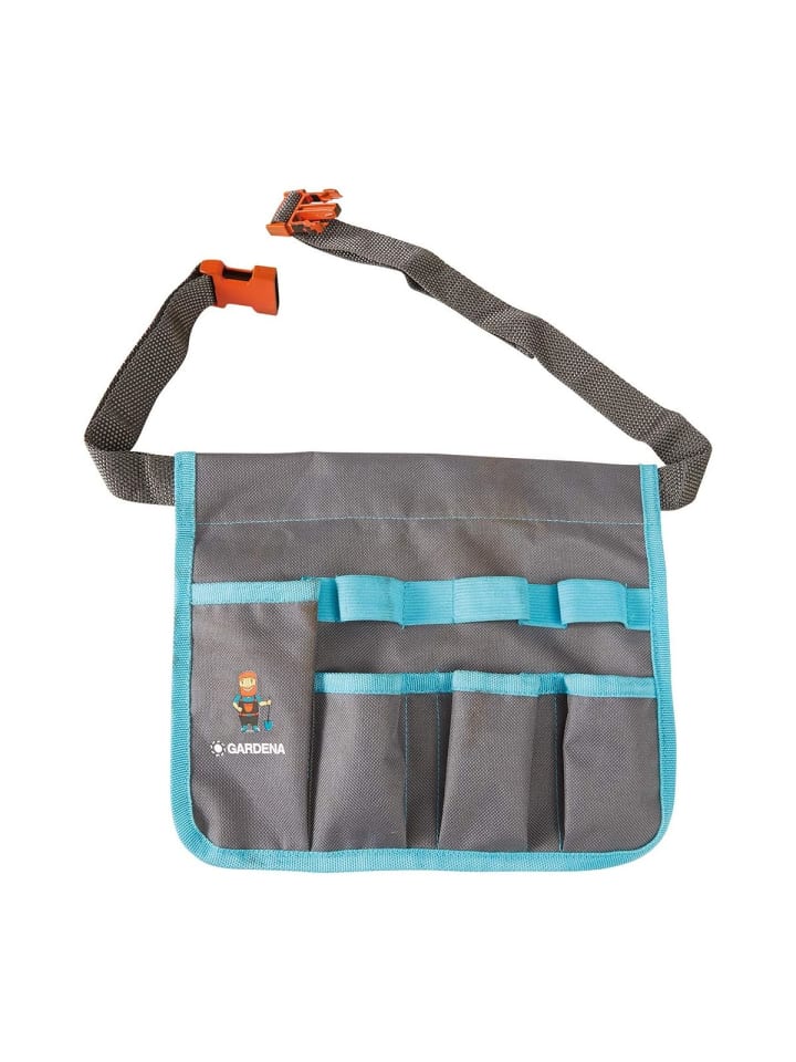 Happy People 16866 GARDENA Gürteltasche 7-teilig inkl. Schaufel, Rechen, Hacke in mehrfarbig günstig kaufen onesize