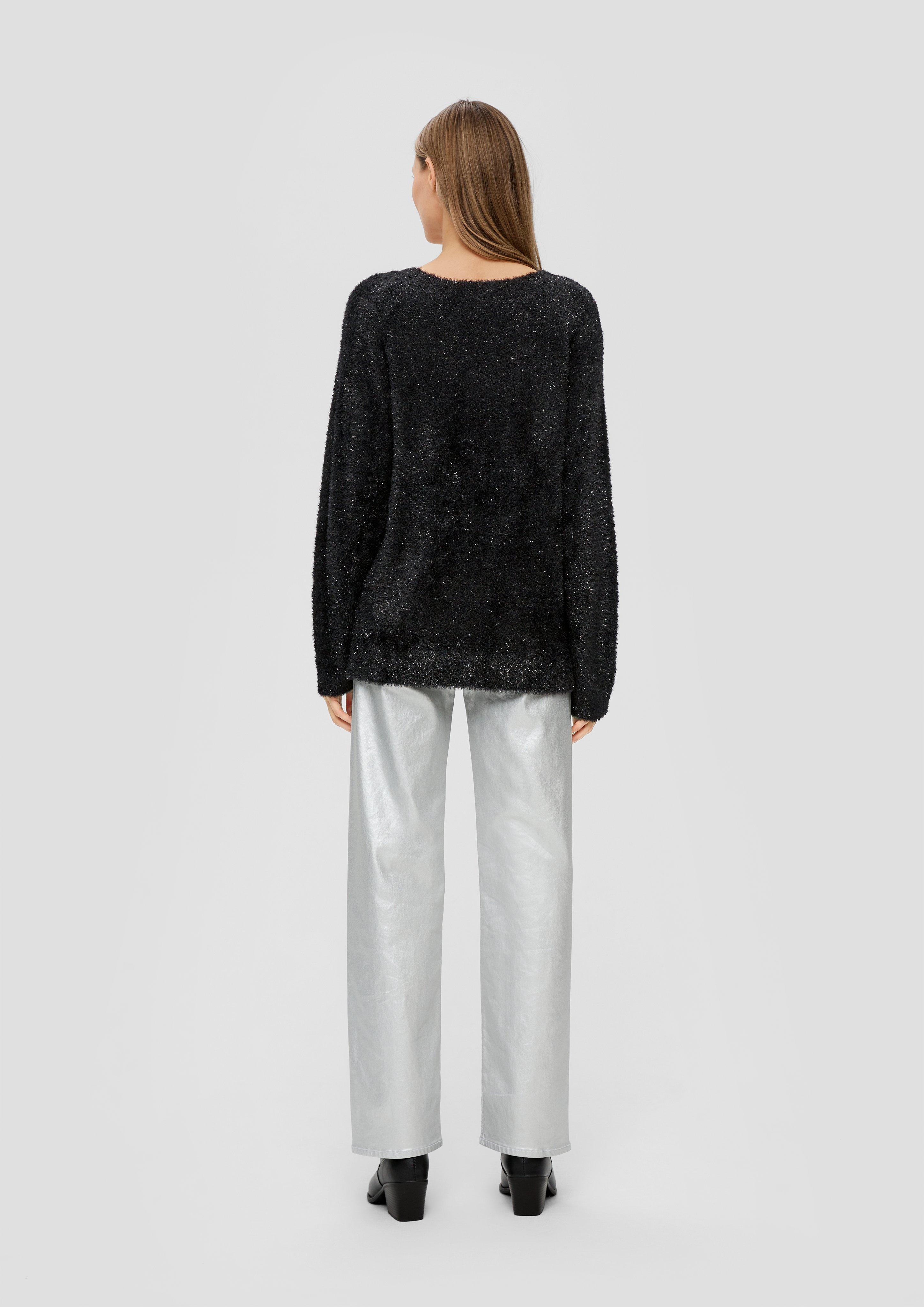 Offener Cardigan mit Effekt-Garn  2145460-9999