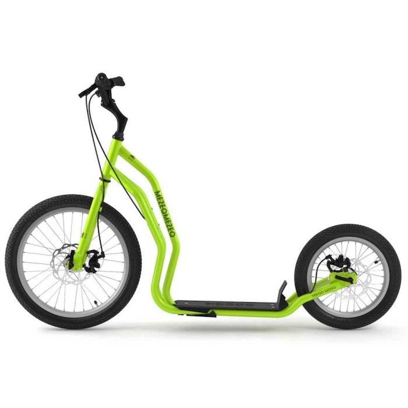 Trottinette-Grande-Roue Mezeq RunRun Vert vert