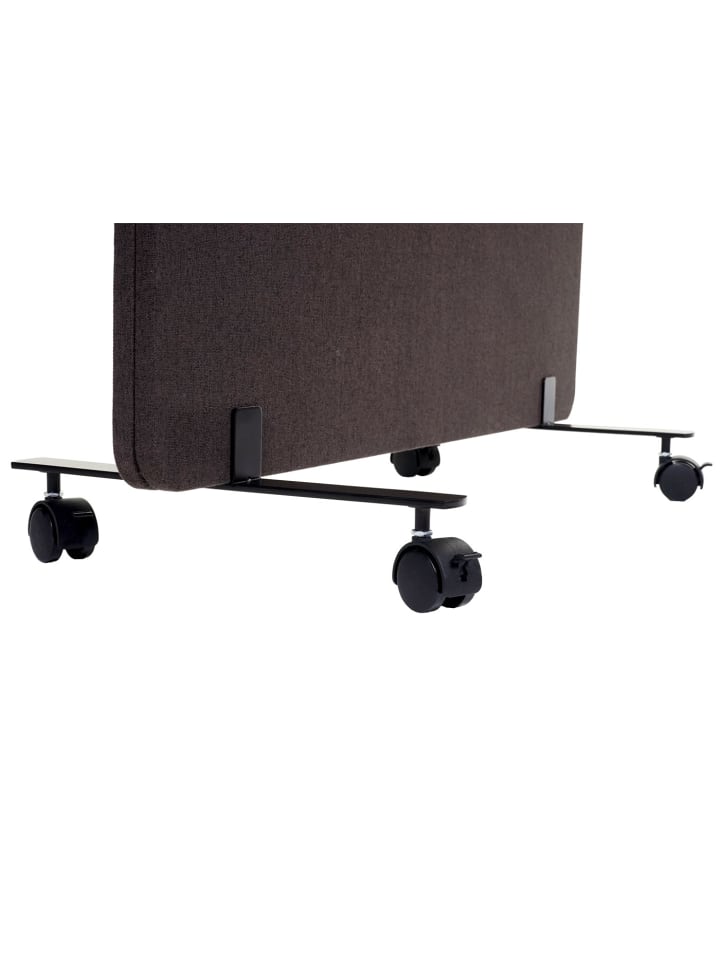 MCW Akustik-Trennwand G77, 147x80cm braun-grau günstig kaufen onesize