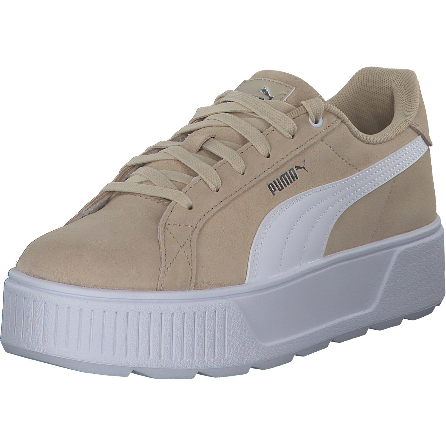 Puma Karmen 384614, Sneakers Low, Damen, granola/white/silver