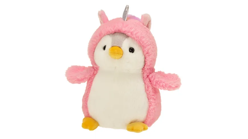 Müller - Toy Place -  Plüschtier Pinguin Einhorn, 19 cm