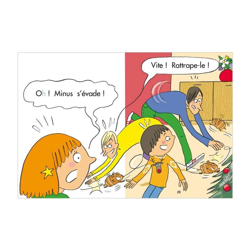 Livre Sami et Julie CP Niv 1 le hamster - Hachette Education