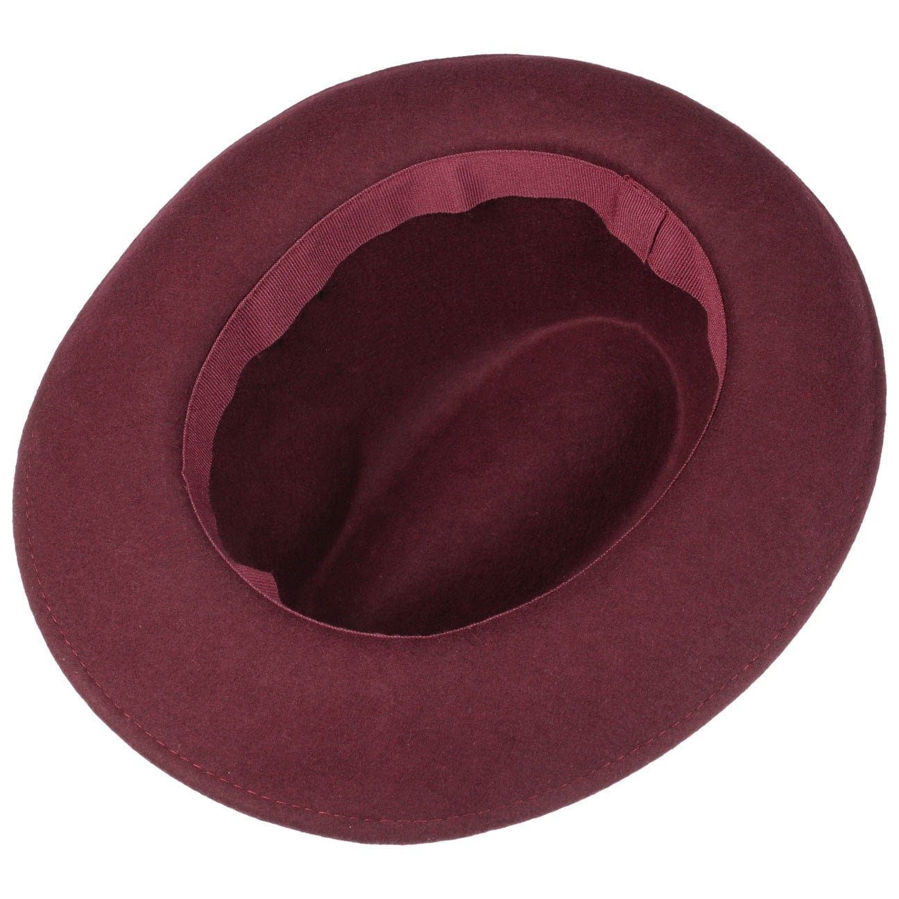 Lipodo Filzhut (1-St) Wollfilzhut mit Ripsband, Made in Italy