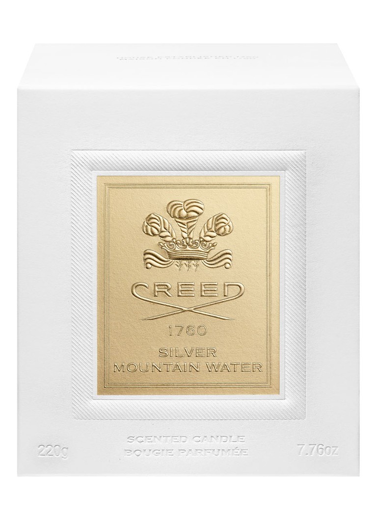 Vela aromática de porcelana Creed Silver Mountain Water - 220 gramos