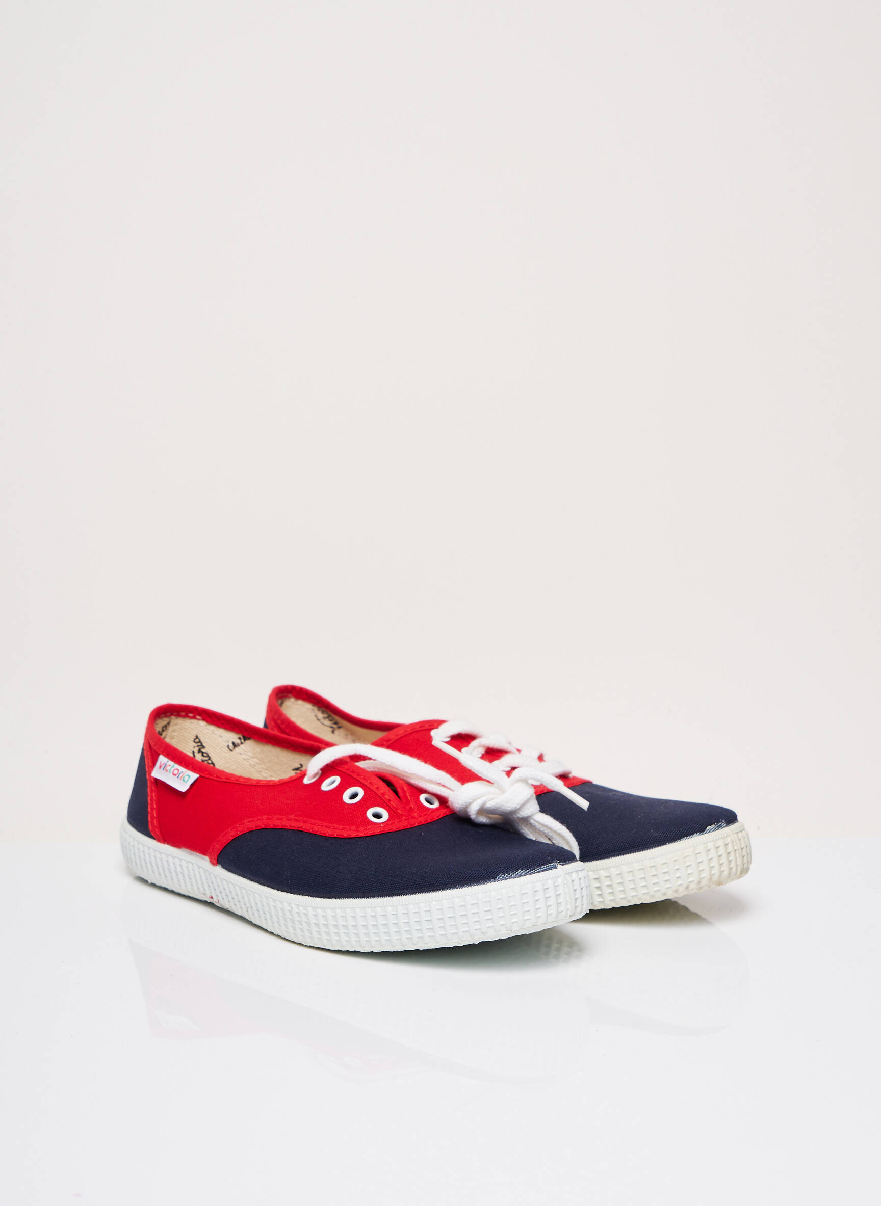 Victoria Baskets Enfant couleur rouge