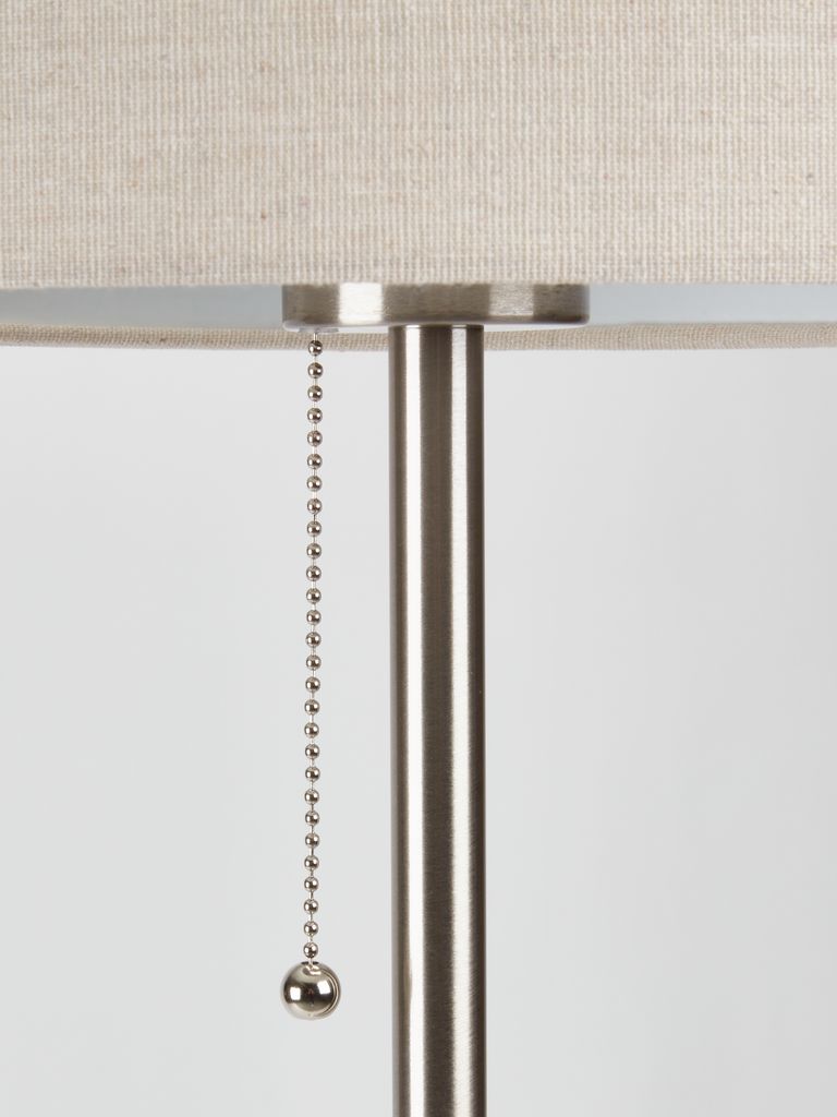 Lampa podłogowa KRISTOF H145cm stal szczotkowana