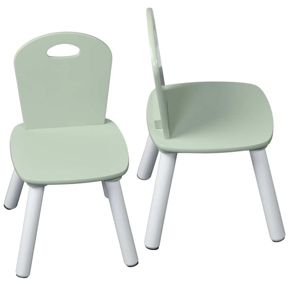 Kesper Kindertisch mit 2 Stühlen, mint - 3er Set