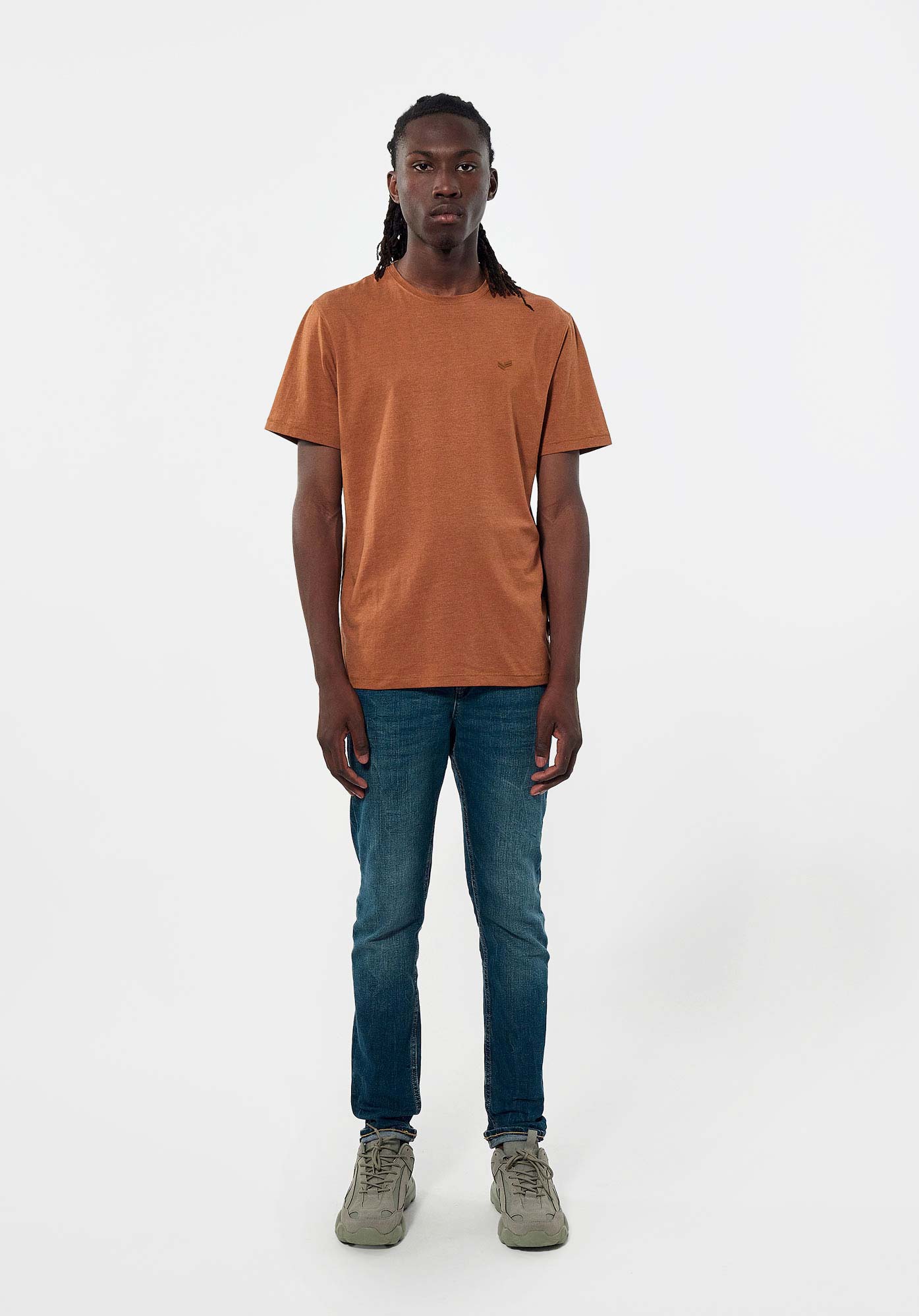 PACCO  T-shirt marron Homme