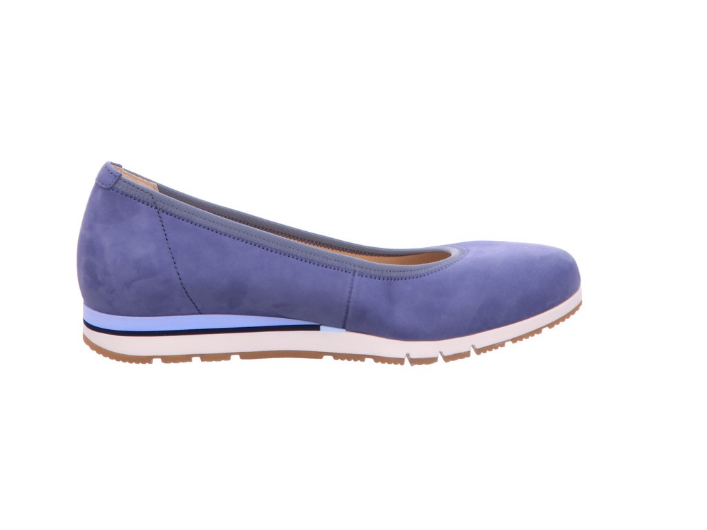 GABOR Ballerinas blau Gabor Fashion Sportlicher Ballerina 22.4