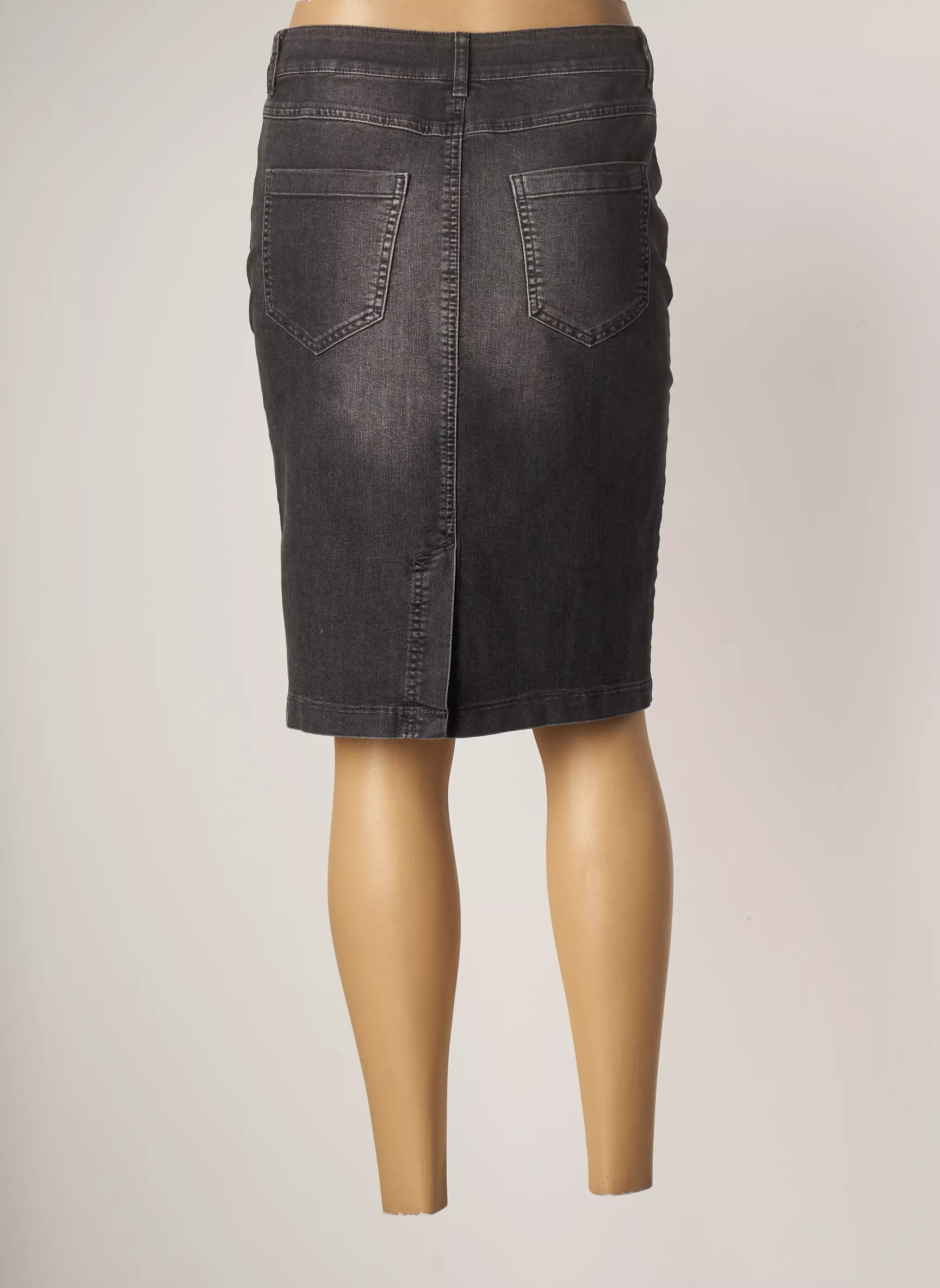 Taifun Jupes Mi Longues Femme couleur gris