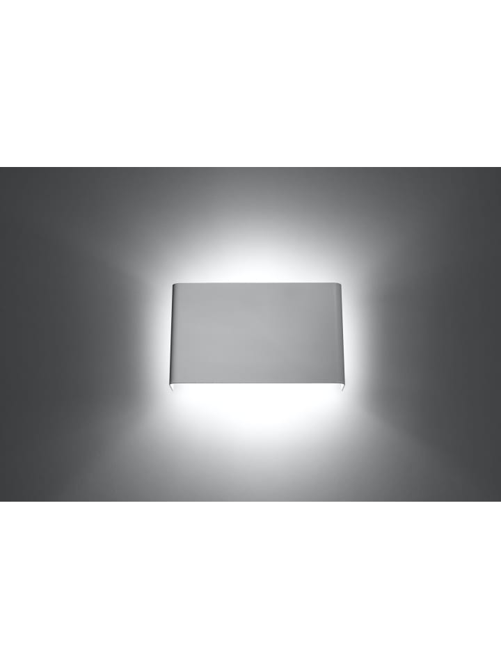 Nice Lamps Wandleuchte CUBERTA in Weiß H 15 cm günstig kaufen onesize