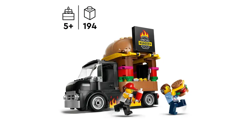 LEGO City 60404 Burger-Truck