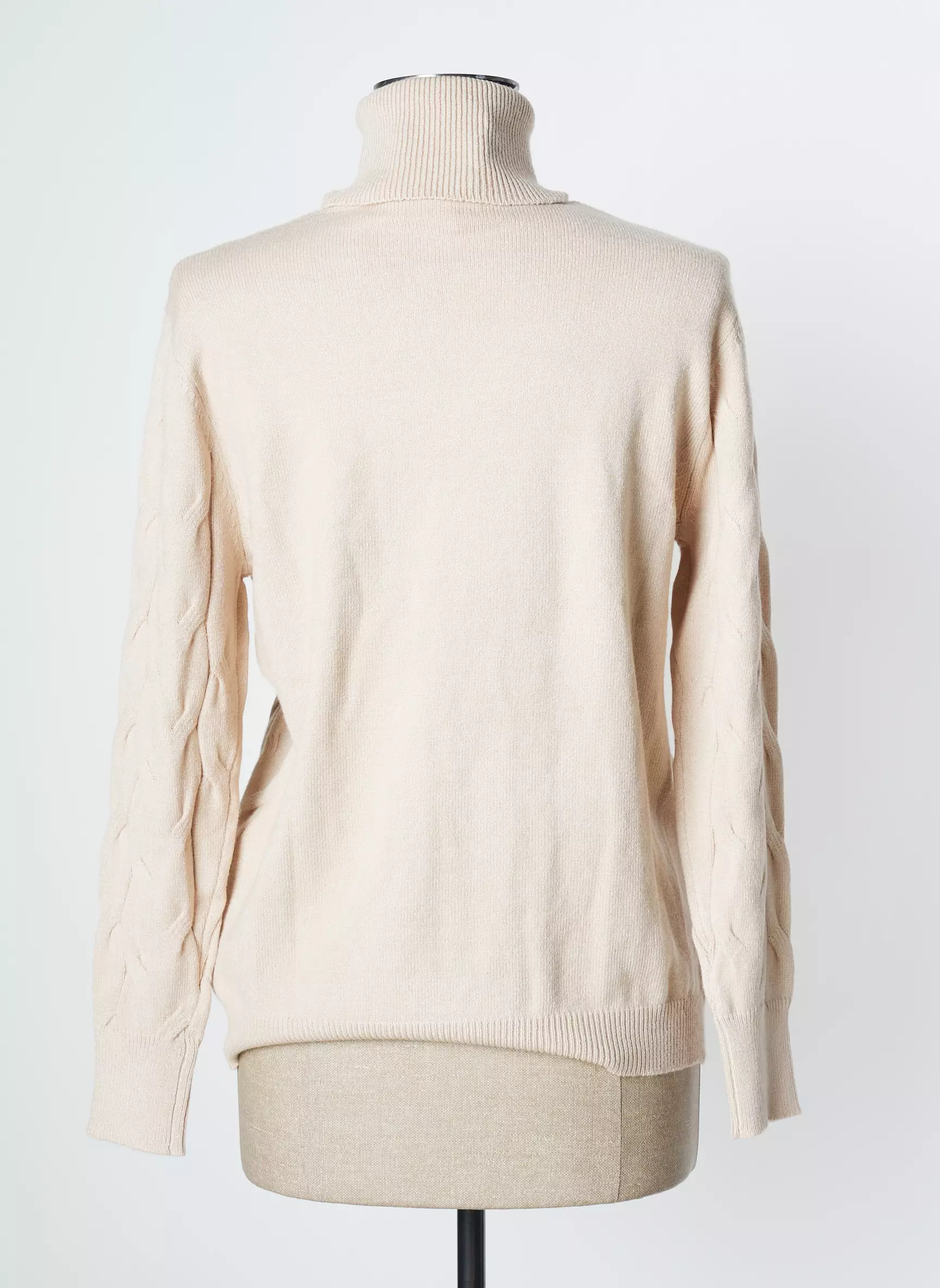 Scorzzo Cols Roules Femme couleur beige