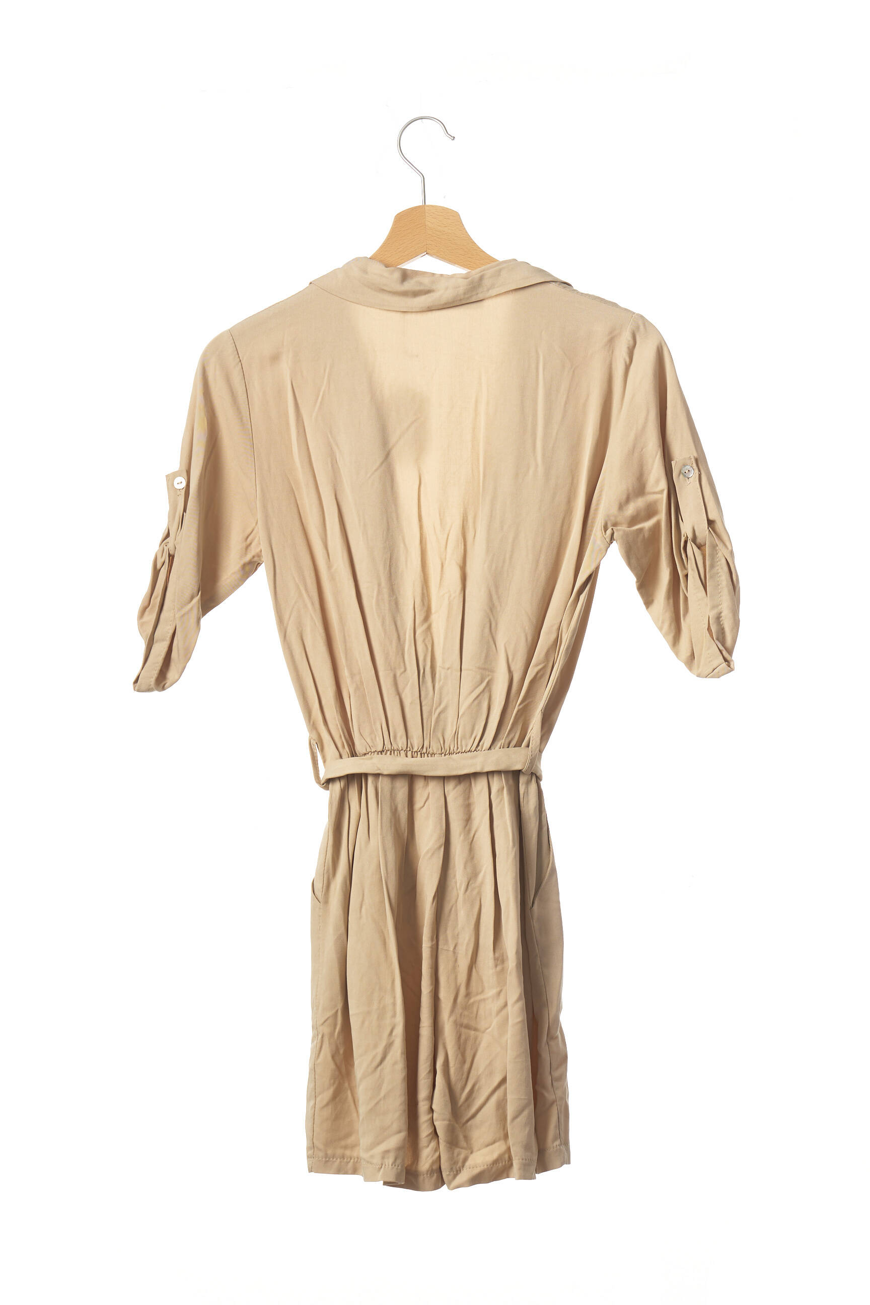 Miss Culture Sud Combi Shorts Femme couleur beige