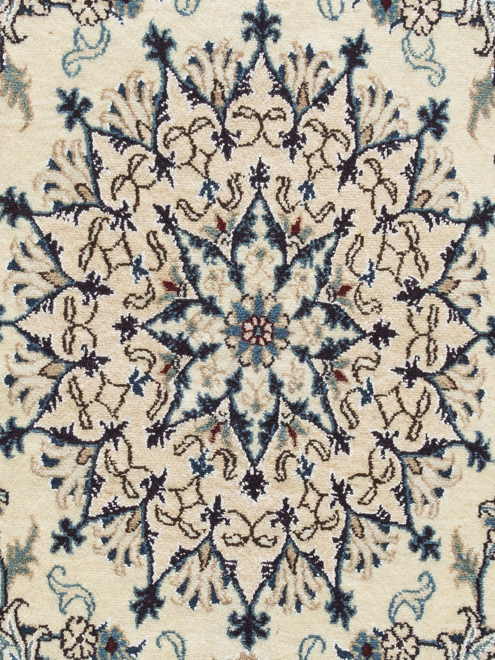 Kaschmar Nain 12 Lah ca. 160 x 258 cm, Unikat / Einzelstück