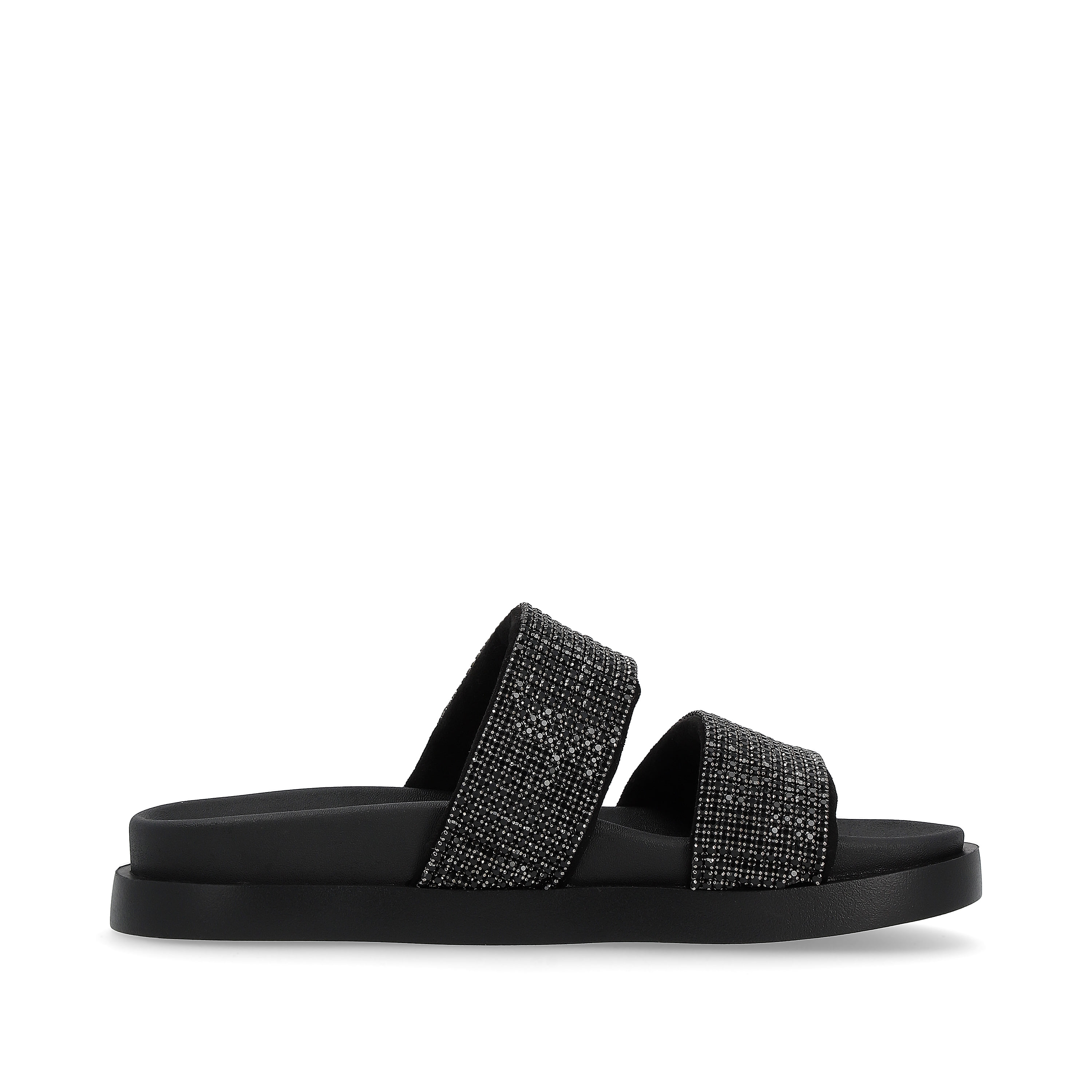 Rieker Damen Pantoletten night black