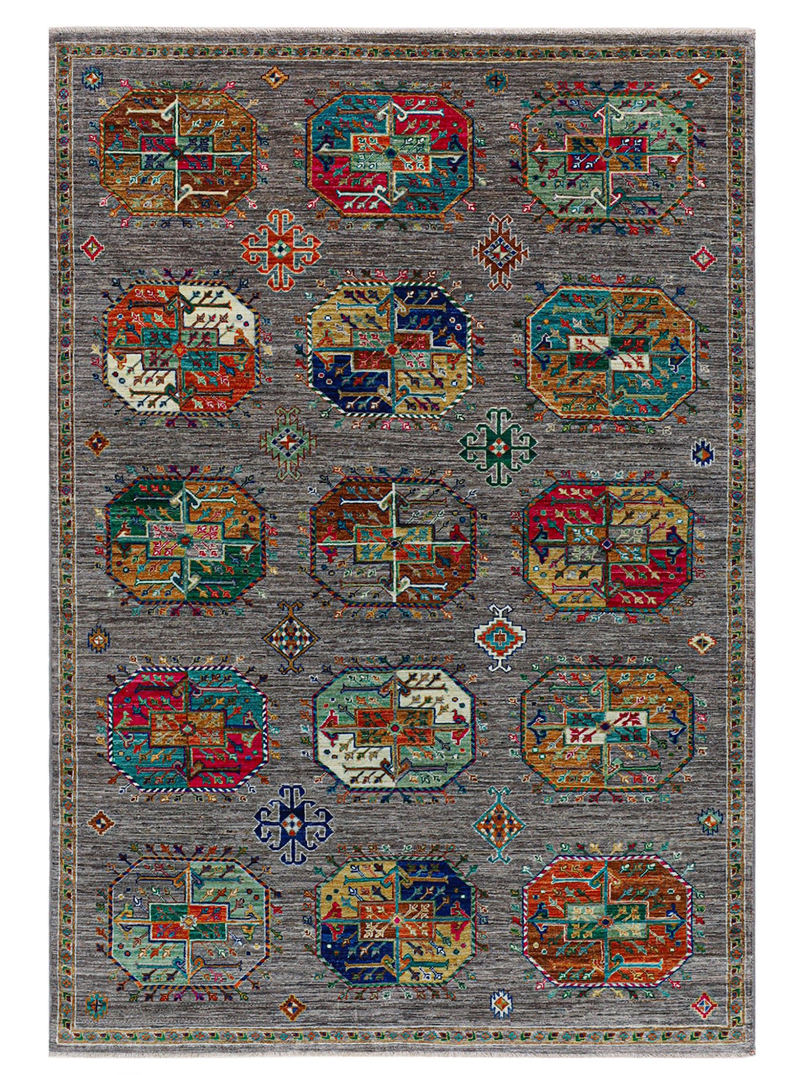 Buchara Ghazni ca. 261 x 172 cm, Unikat / Einzelstück