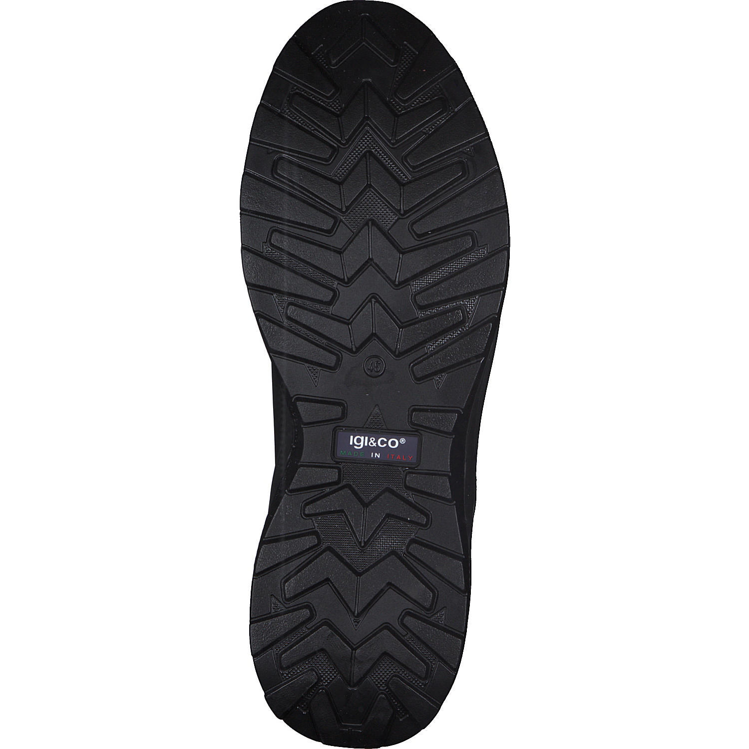 Igi&Co 46305, Winterstiefel, Herren, Schwarz