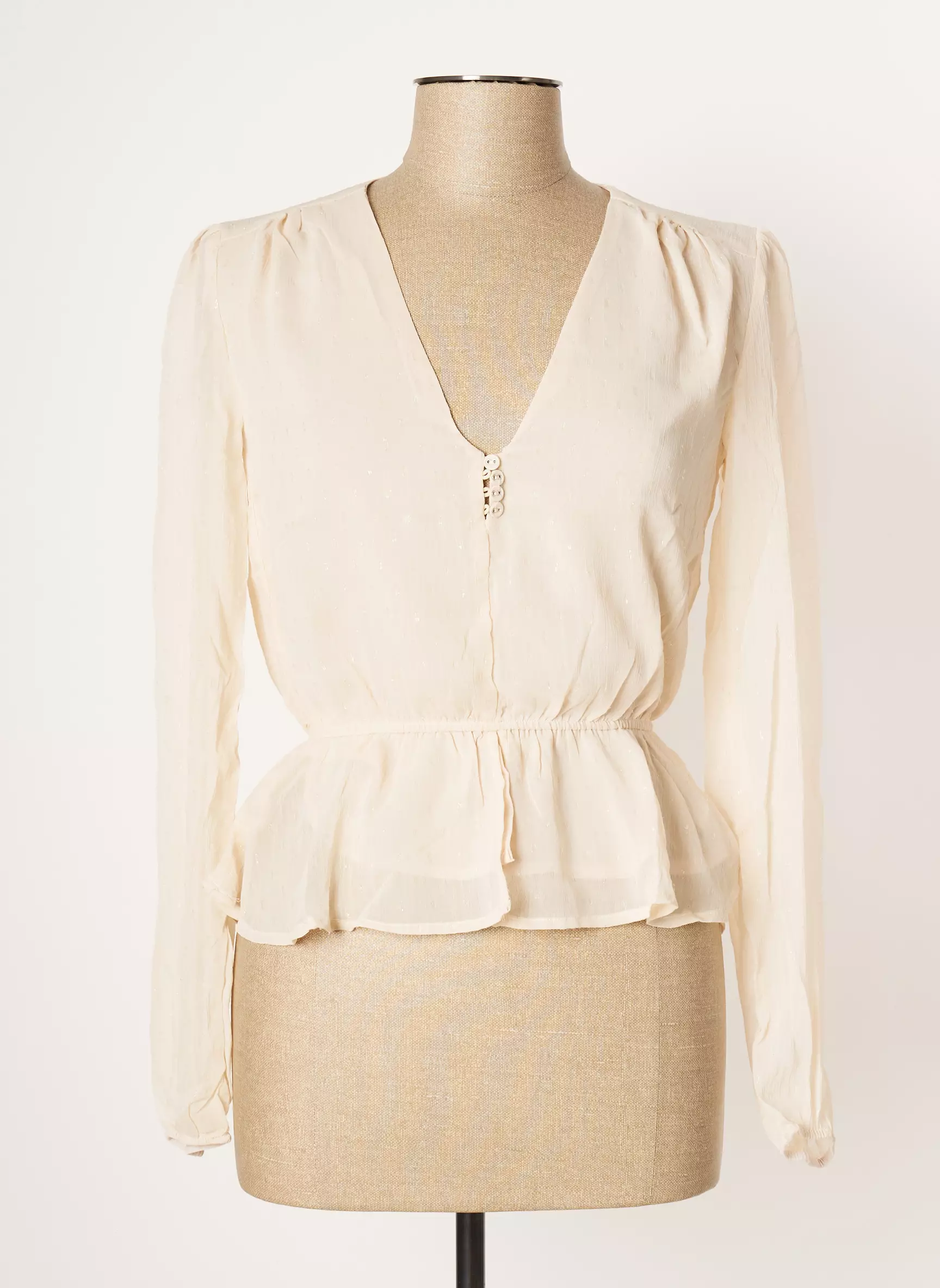 Calie Blouses Femme couleur beige