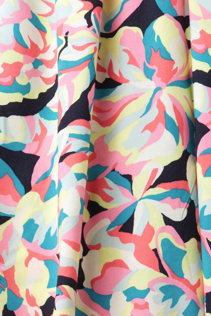 Strandkleid mit floralem Allover-Print