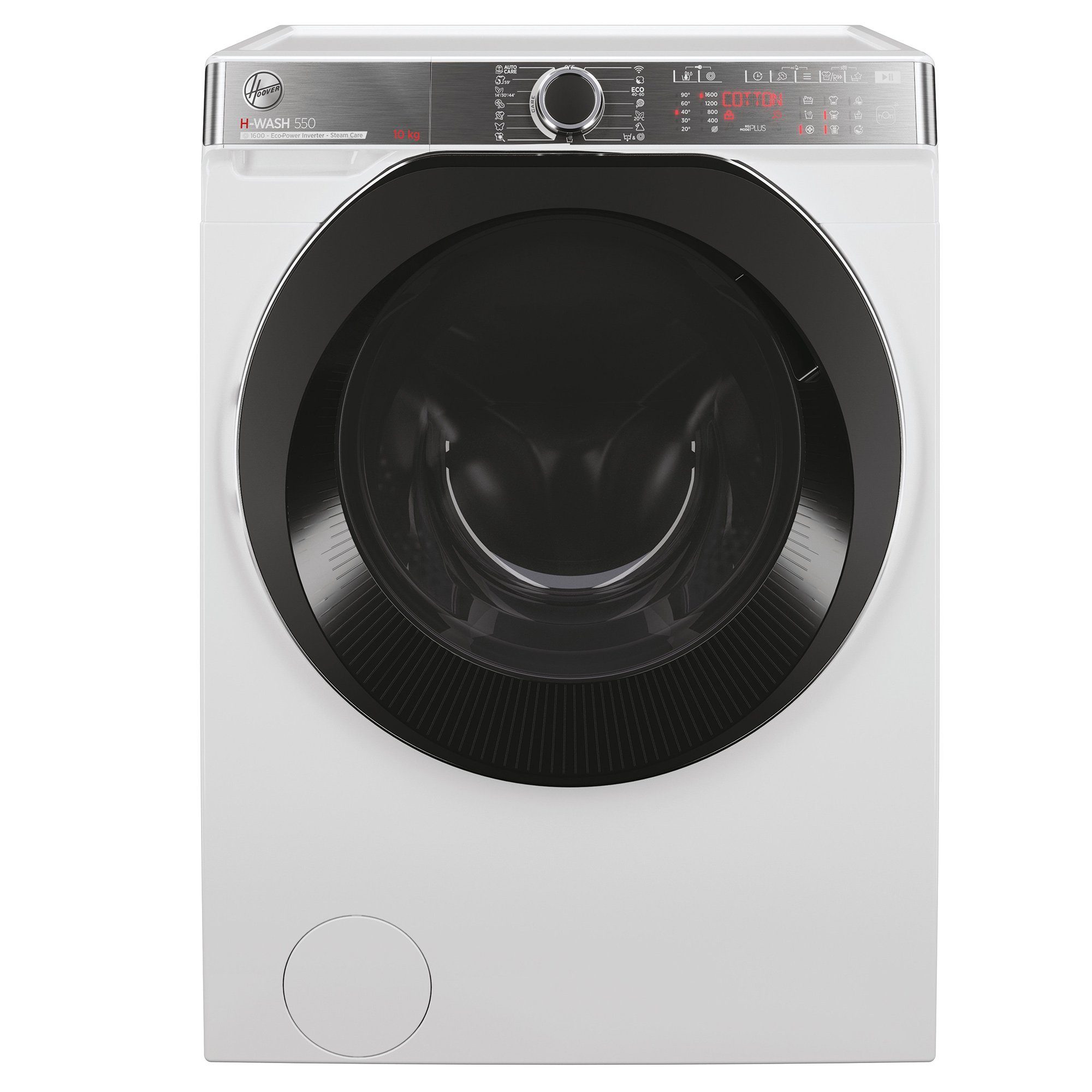 Hoover Waschmaschine H-WASH 550 H5WPB610AMBC/1-S, 10 kg, 1600 U/min, ActiveSteam, Eco-Power, 14 Programme + hOn App