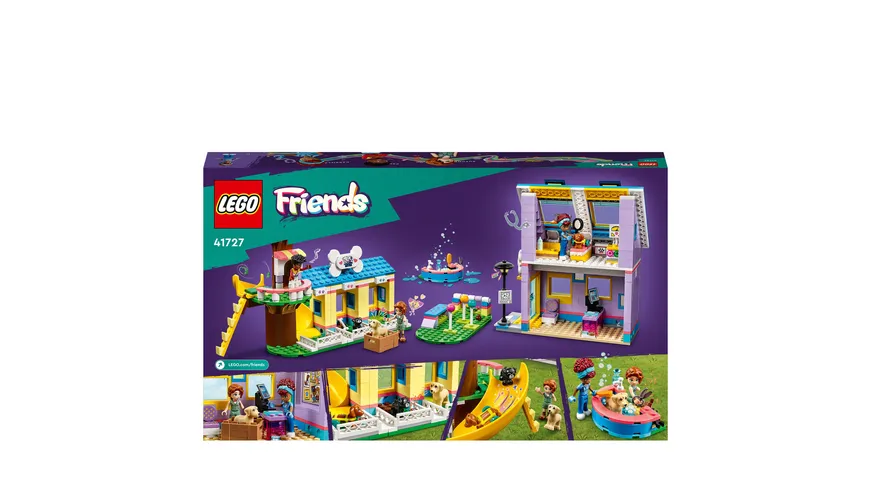 LEGO Friends 41727 Hunderettungszentrum, Tierarzt Spielzeug für Kinder