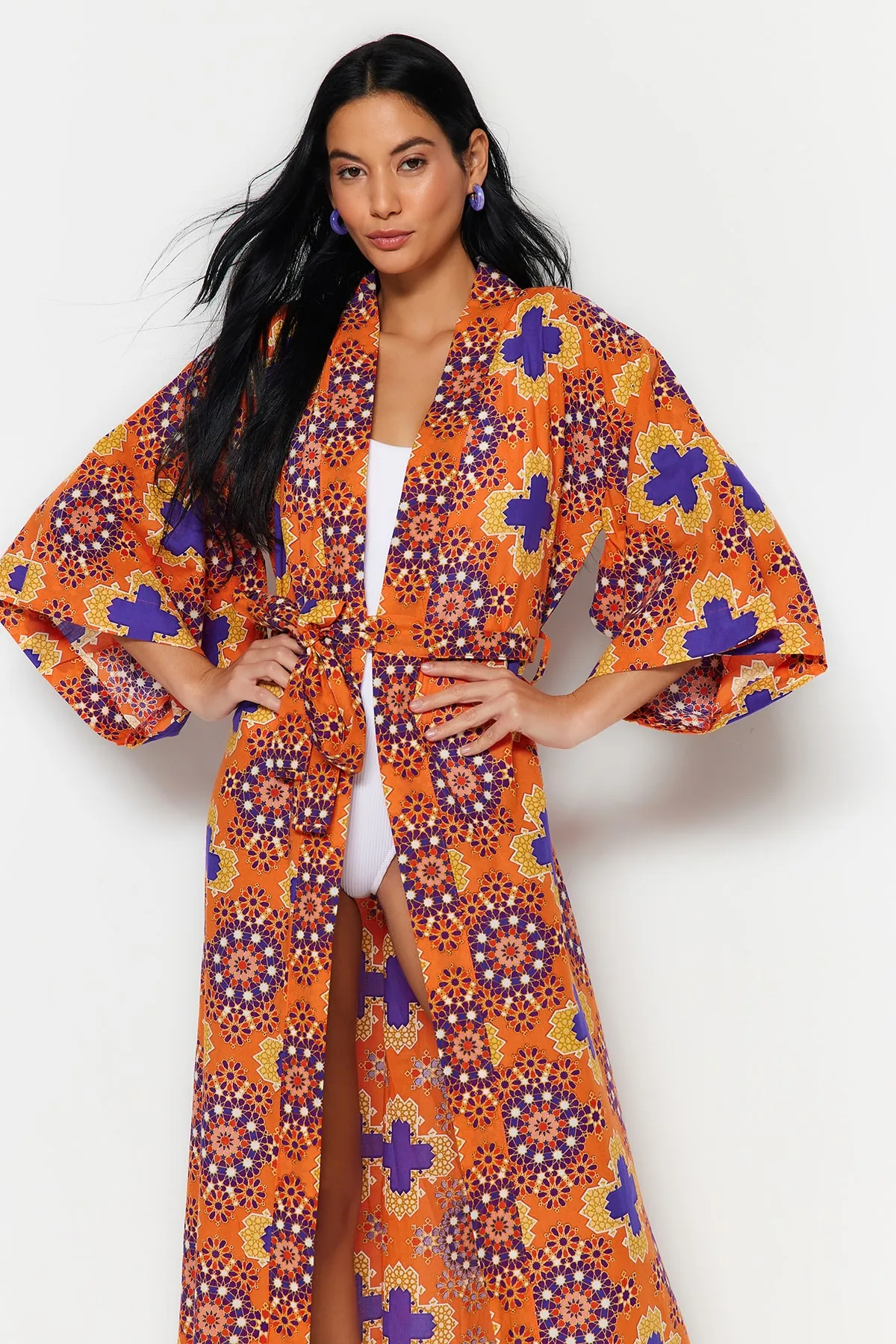 Trendyol Collection  Kimono & Kaftan - Mehrfarbig - Relaxed Fit