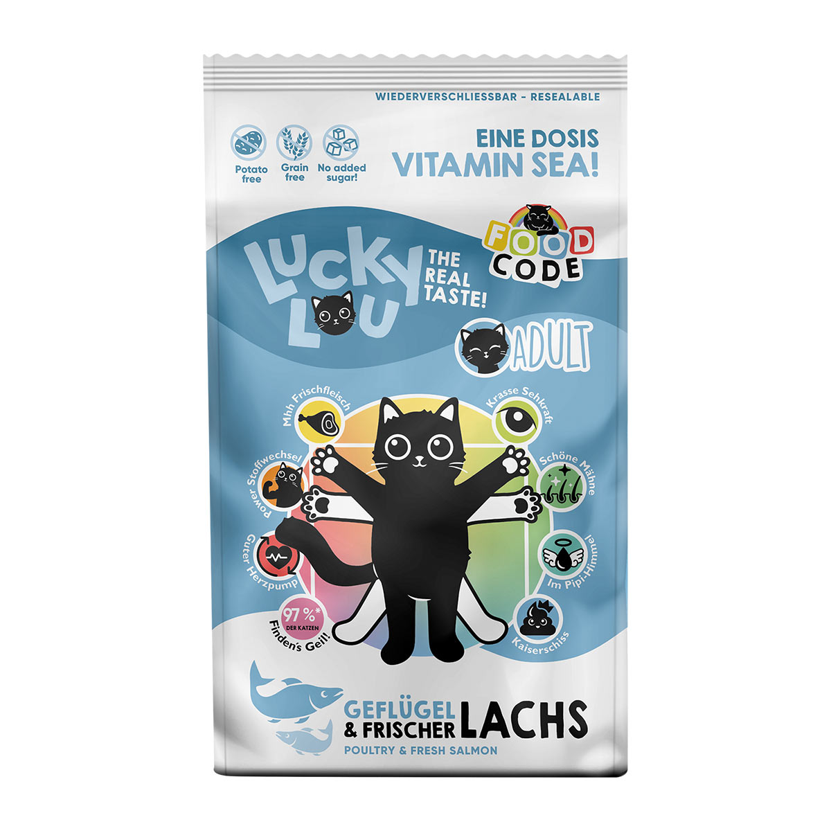 Lucky Lou Adult Geflügel & Lachs 1,7kg kaufen