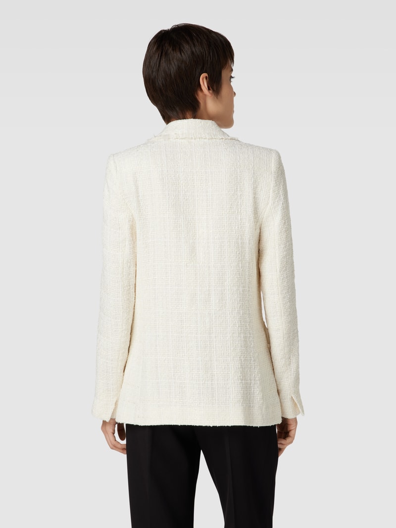Blazer in Bouclé-Optik Modell 'QUINTIN' in sand