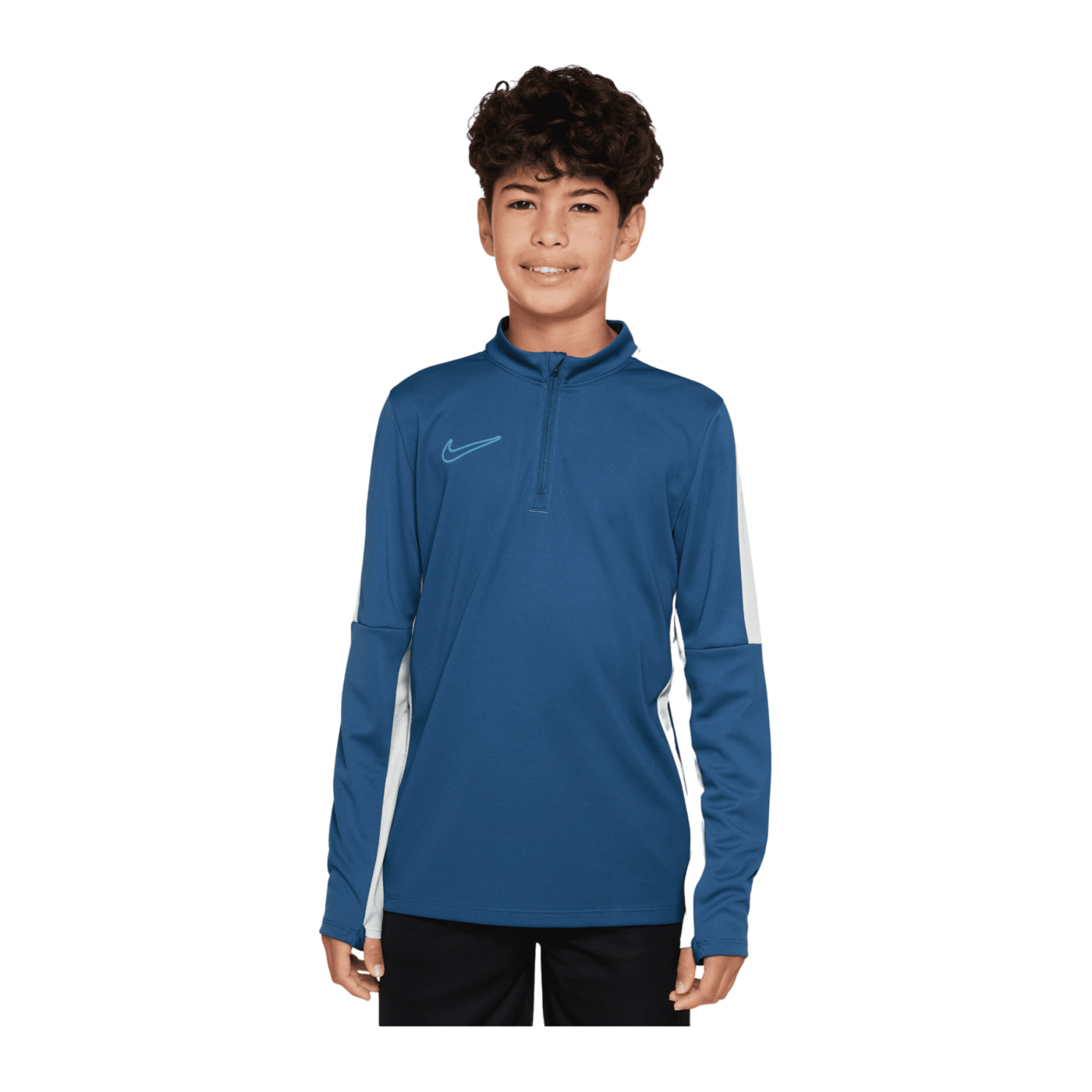 Nike Academy 23 Drill Top Kids Blau Weiss F476