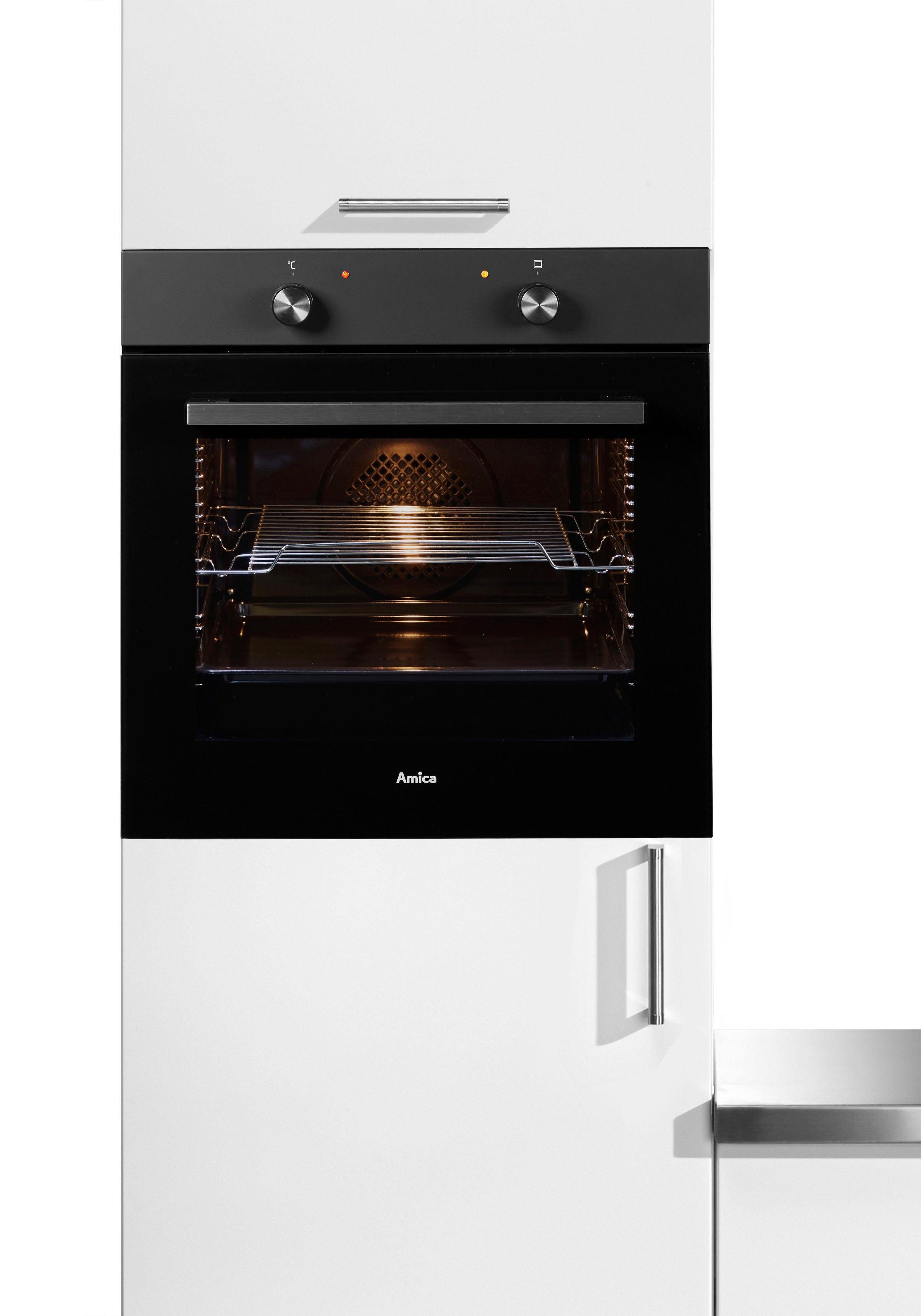 Amica Einbaubackofen EBX 947 600 SM, mit Teleskopauszug nachrüstbar, Simple Steam, Simple Steam