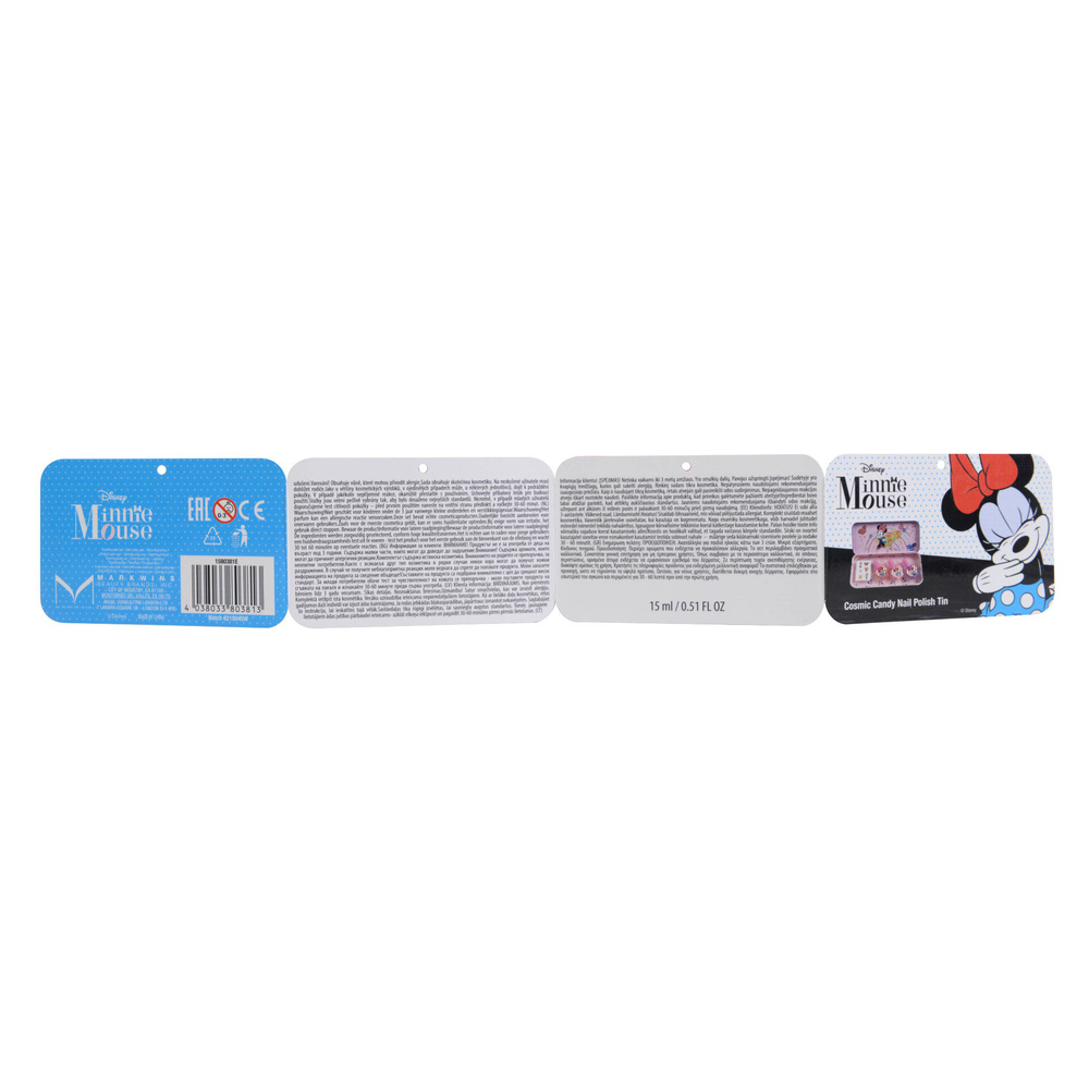 Disney Minnie Cosmic Candy  Nail Polish Tin Coffret de maquillage