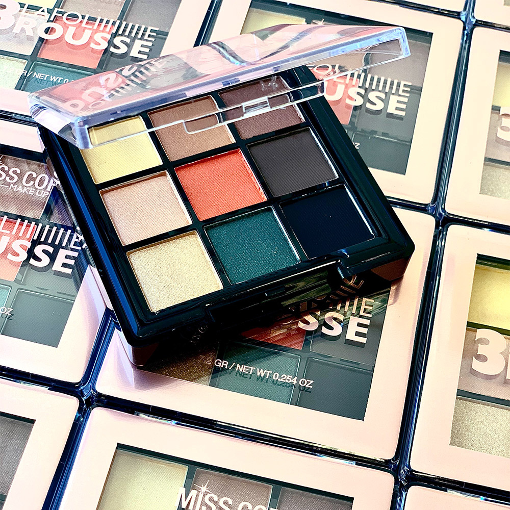 miss cop Nuancier N°3 Rousse Coffret maquillage
