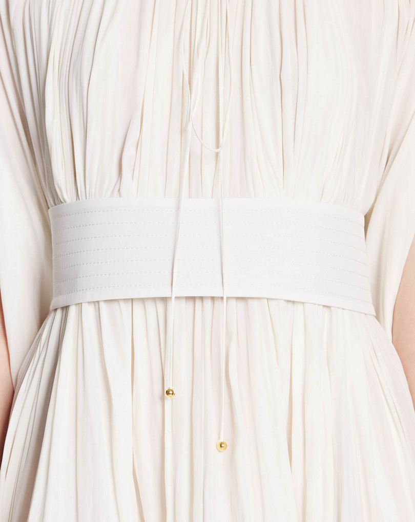 ROBE COURTE EN CHARMEUSE