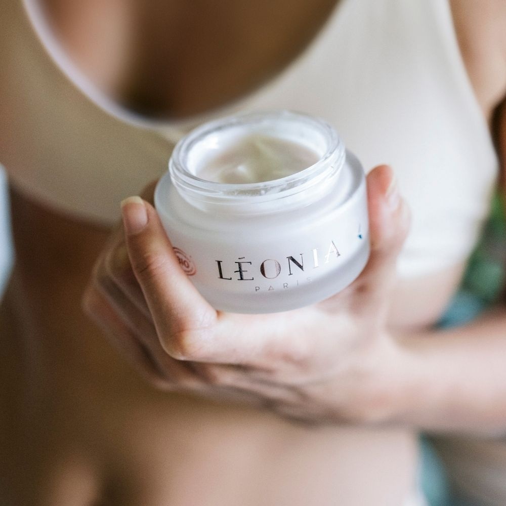 léonia Crème Riche Thé Blanc - Soin Éclat Hydratant & Antioxydant Crème visage