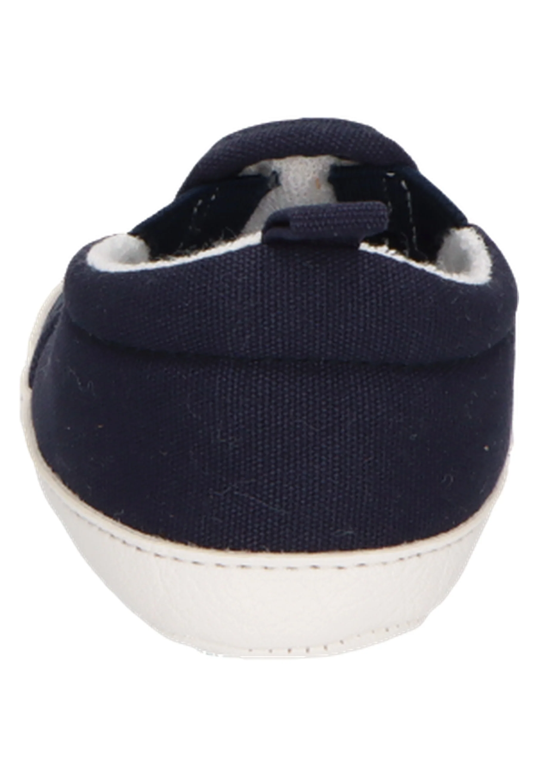 Babyschuh aus Kunstleder und Canvas im Farbmix