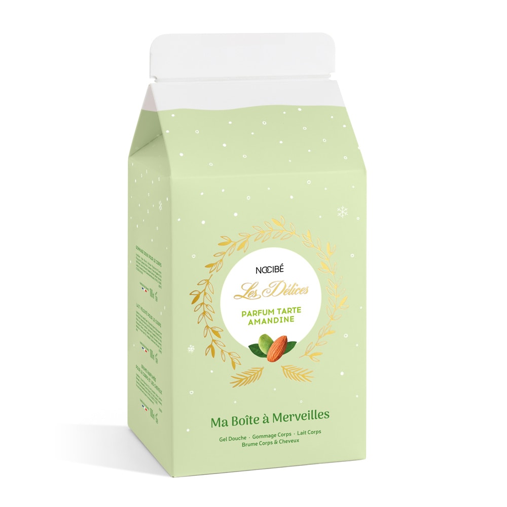 Nocibé Les Délices – Ma Boîte à Merveilles Coffret Bain Tarte Amandine