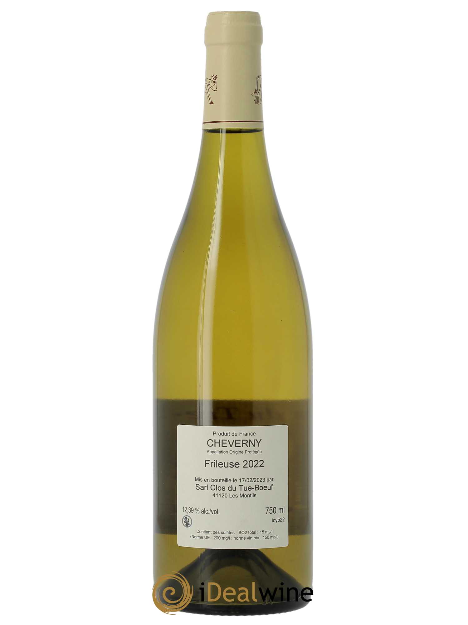Cheverny Frileuse Clos du Tue-Boeuf  2022 - Lot de 1 Bouteille