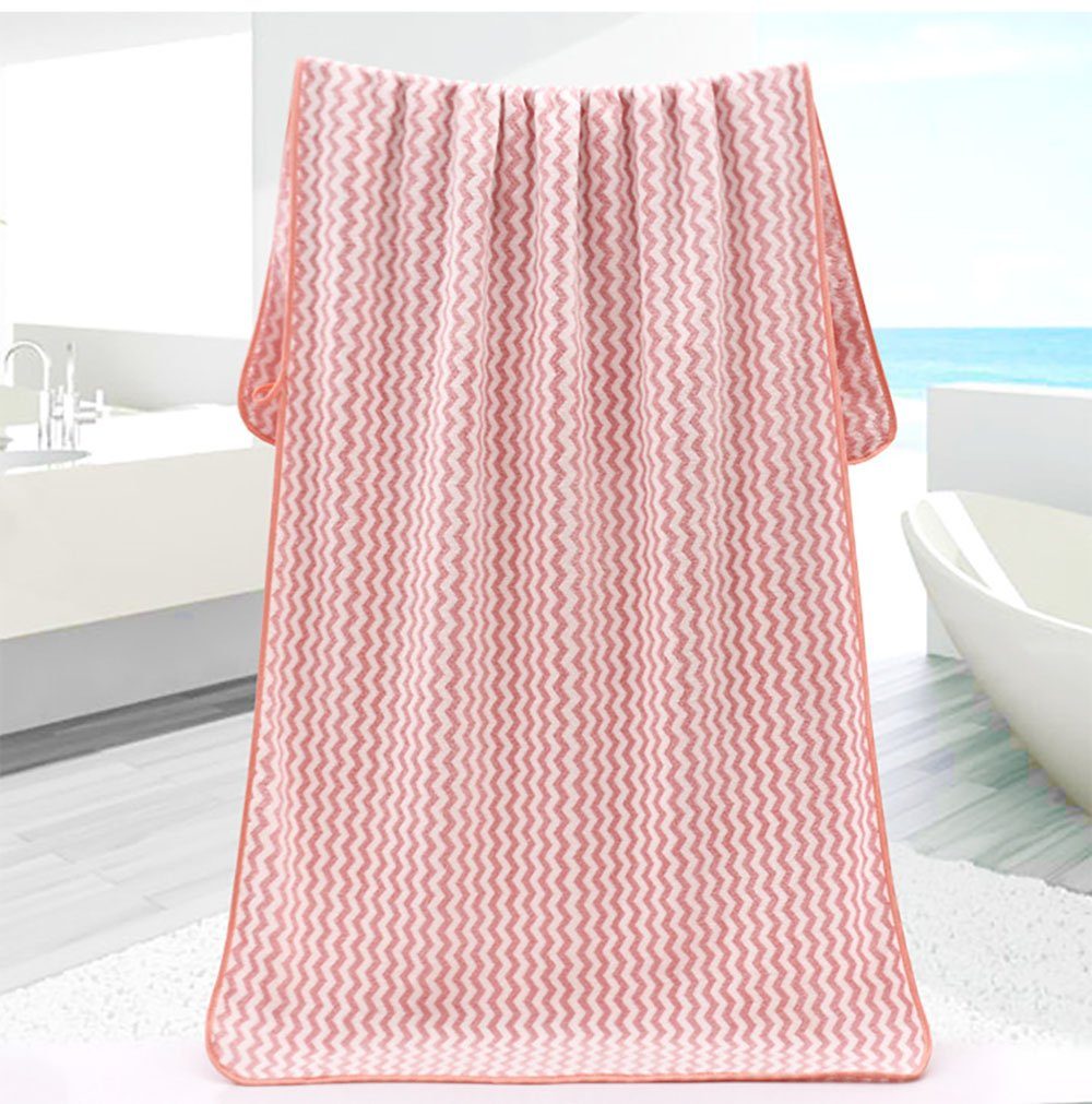 Deliana.home Badetücher Dreiteiliges Set, verdicktes Korallensamthandtuch, saugfähig, Badetuch, Hautfreundliches Handtuch für den Haushalt