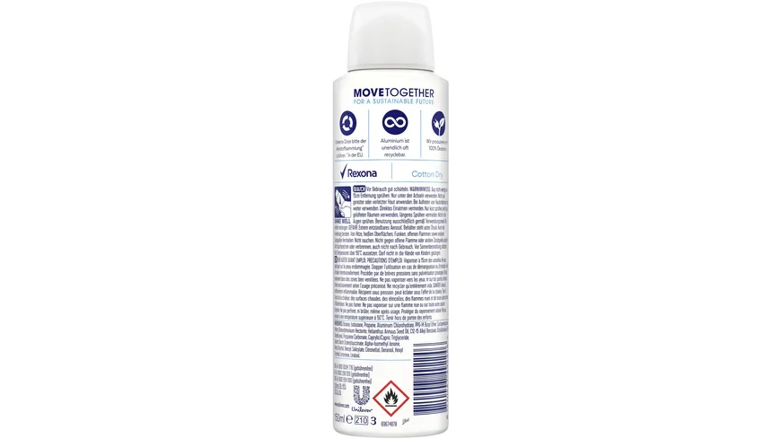 Rexona Anti-Transpirant Deospray Cotton Dry 150 ml 150 ml