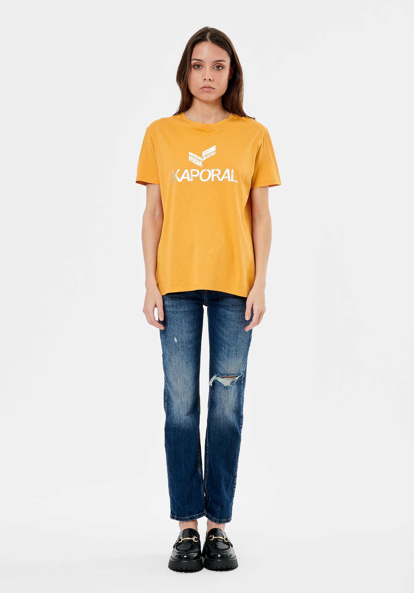 LEMIL  T-shirt jaune Femme