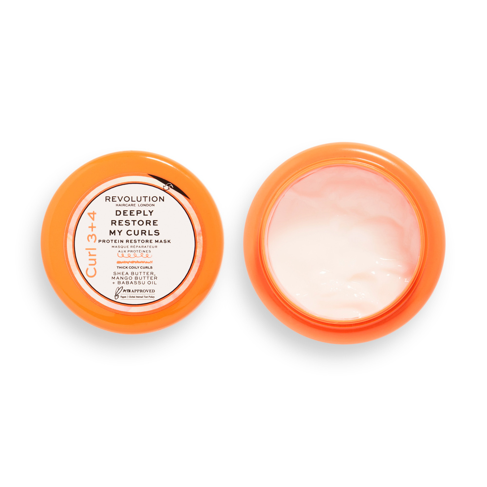 revolution hair Revolution Haircare Deeply Restore My Curls Protein Restore Mask Masque